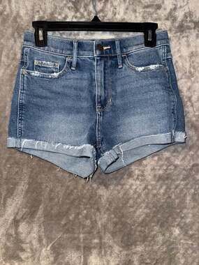 Hollister High-Rise Short-Short Vintage Stretch Denim Shorts Size 1 W25